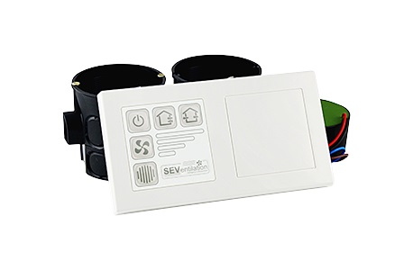 Automatizare SEC20BF cu senzor umiditate pentru unitatile cu recuperare de caldura Sevi 160