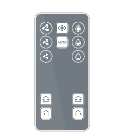 telecomanda active pentru unitatea NovingAIR Active 150 RF de ventilatie cu recuperare de caldura